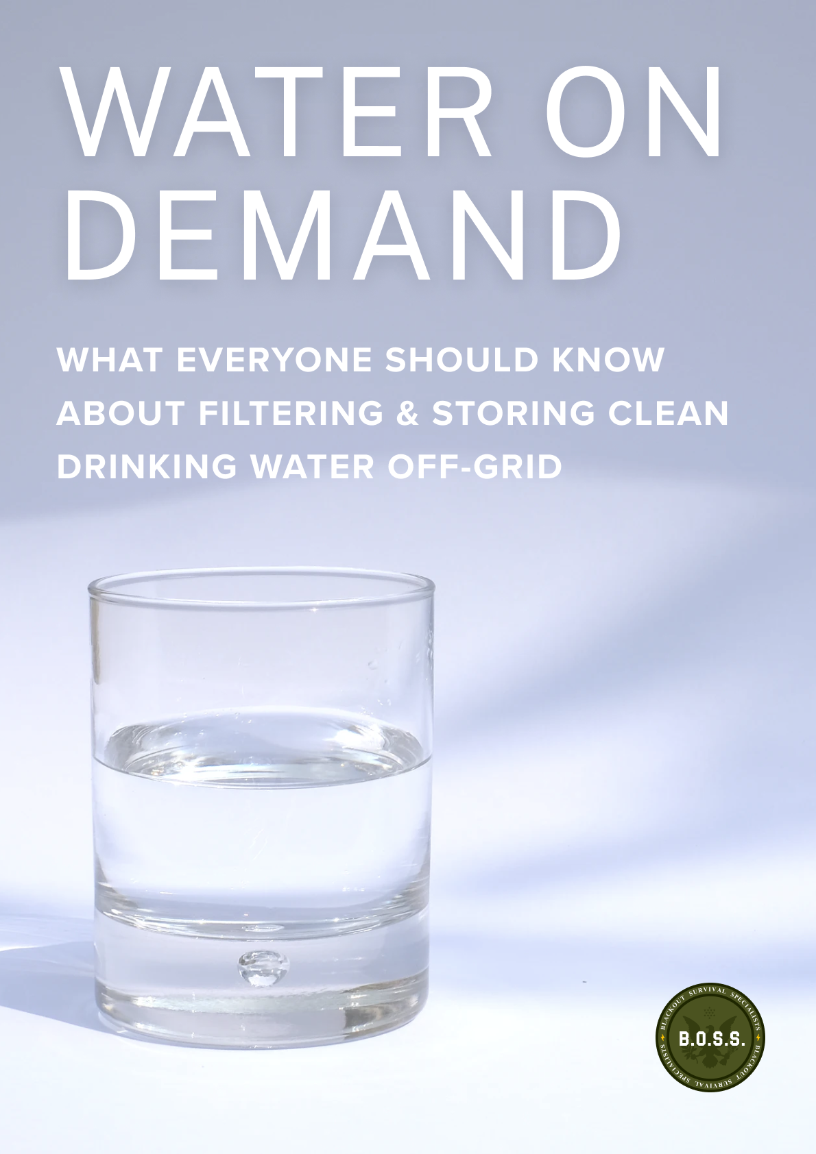 Water On Demand